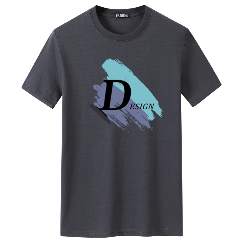 夏季男短袖t恤潮流宽松CVC60%棉衣服新款男装DT3102-大D-P15,男装T恤,星座1410（原1902A）