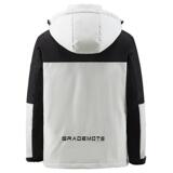 冬季新羽绒服男短款撞色连帽外套户外工装情侣防寒上衣YR9869P80，男装羽绒服，星座1410（原1902A）