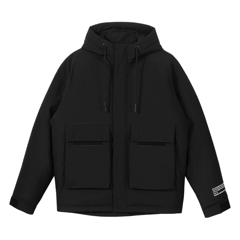 蓝低背景爆款羽绒服男短款工装男士韩版潮牌加厚外套YR218-P120,男装羽绒服,星座1410（原1902A）