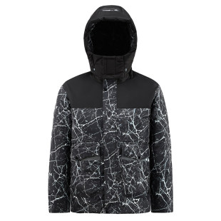 大口袋连帽迷彩羽绒外套YR9831P125 情侣羽绒服男时尚 2022冬季 新款