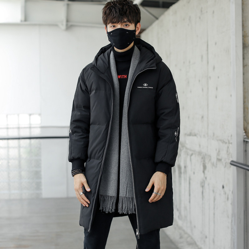 BLLZ外景模特爆款羽绒服男士中长款工装韩版潮牌加厚外套930-P200,男装羽绒服,星座1410（原1902A）