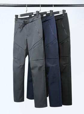 冲锋裤男女秋冬季新款户外防风防水工装休闲潮流运动裤K2528P105