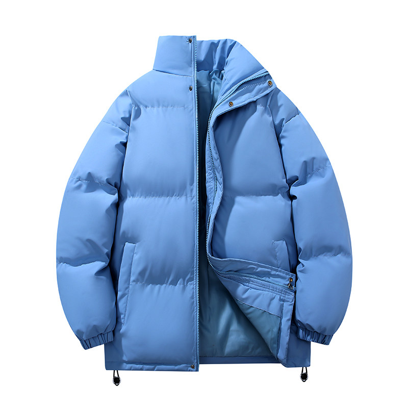 冬季情侣羽绒服男士加厚棉衣面包服ins纯色保暖棉服外套MY2266P52,男装棉衣,星座1410（原1902A）