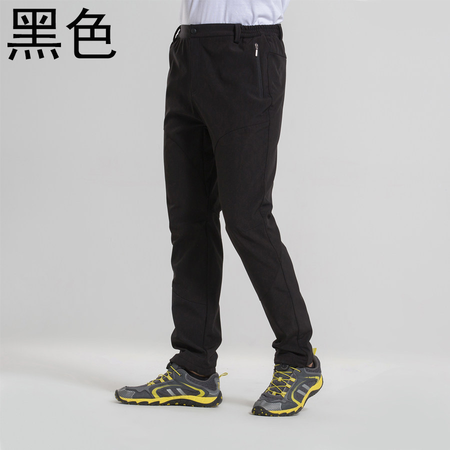 秋冬防泼水冲锋长裤男机能工装裤宽松户外运动长裤子K1809P65,男装工装外套,星座1410（原1902A）