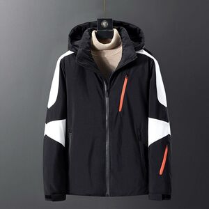 冬装新款羽绒服男士短款加厚保暖连帽外套男潮流 YR9809图片
