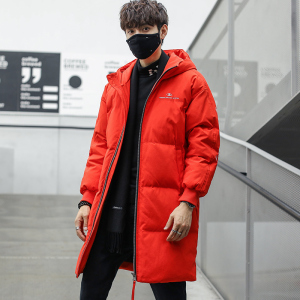 BLLZ外景模特爆款羽绒服男士中长款工装韩版潮牌加厚外套930-P200图片