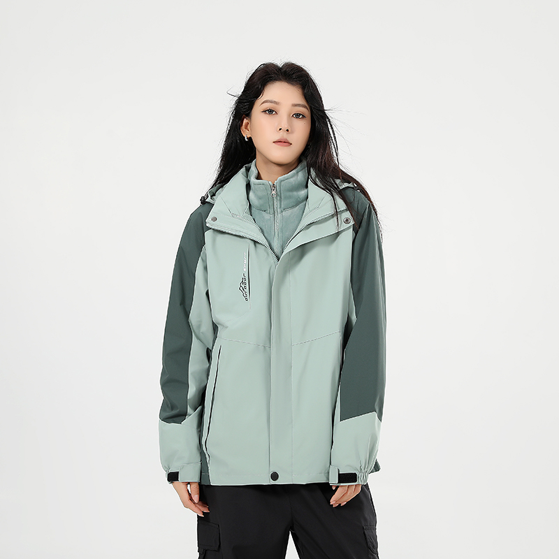 秋冬男女款夹克户外三合一冲锋衣可拆卸两件套登山服CF8898SP95,男装夹克,星座1410（原1902A）