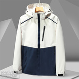 户外单层冲锋衣男春秋季薄款防水户外女士登山服夹克外套CF889P50，男装夹克，星座1410（原1902A）