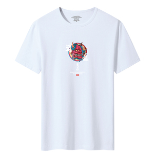 夏季新款男士短袖T恤青春韩版宽松修身莱卡棉DT5053-逍遥自在-P20图片