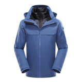 冲锋衣外套男女冬新款户外登山服情侣装潮牌羽绒冲锋衣CF1912P400，男装夹克，星座1410（原1902A）