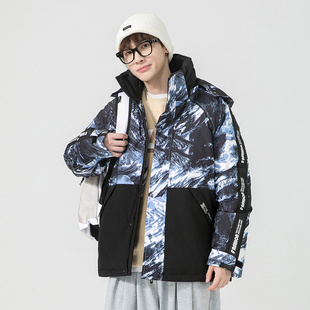 羽绒服2024年冬季新款原创不到50%白鸭绒短款外套男YR8811P115