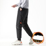 羽绒裤男冬季厚绒裤束脚裤休闲保暖棉裤潮牌新款鸭绒裤K6659P95，男装棉裤，星座1410（原1902A）