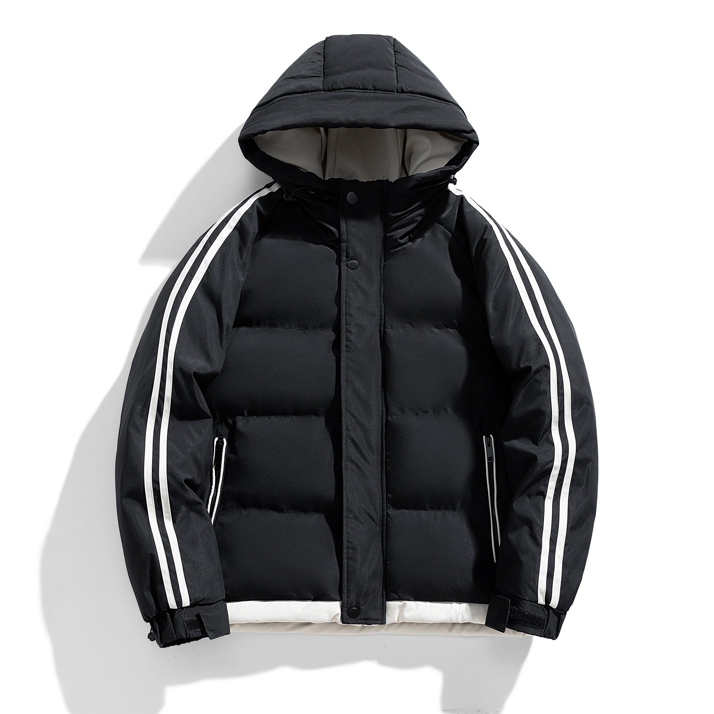 冬季港风加厚男女款面包服中性风情侣棉衣男款外套棉服MY8836P75,男装棉衣,星座1410（原1902A）