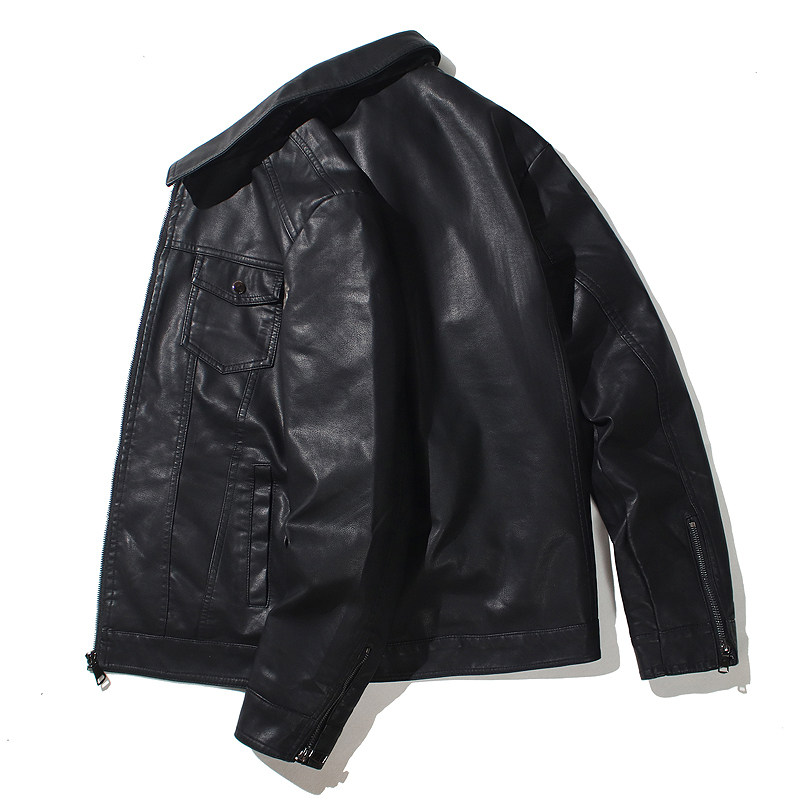跨境外贸男士外套春秋皮衣飞行夹克男装PU皮机车服皮衣男PY901P68,男装夹克,星座1410（原1902A）