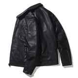 跨境外贸男士外套春秋皮衣飞行夹克男装PU皮机车服皮衣男PY901P68，男装夹克，星座1410（原1902A）