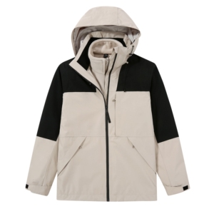 潮牌三合一冲锋衣男女款户外爬山防风防水登山百搭外套CF228P185图片