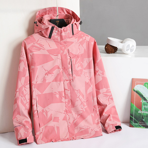 秋冬男女夹克户外三合一情侣冲锋衣拆卸两件套登山服CF9911S-P105图片