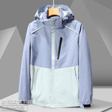 户外单层冲锋衣男春秋季薄款防水户外女士登山服夹克外套CF889P50，男装夹克，星座1410（原1902A）