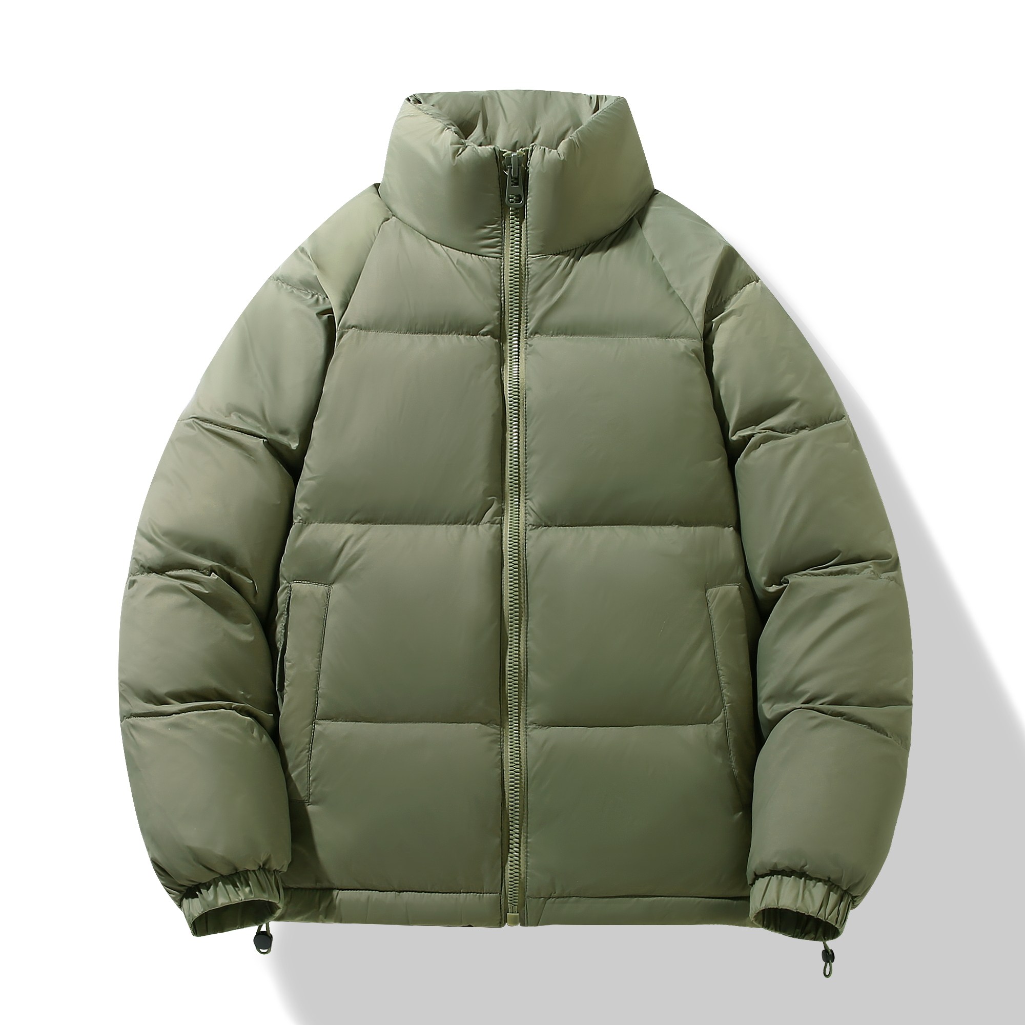 羽绒服男女冬季连帽加厚保暖新款休闲宽松大码潮牌外套 YR566P100图片
