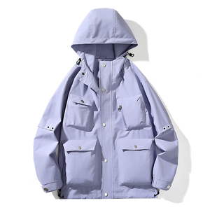 春秋户外运动冲锋衣男女情侣防水防风滑雪登山服夹克JK5996D P85图片