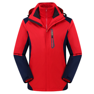 户外冲锋衣情侣三合一保暖摇粒绒内胆秋冬防风防水服 CF908P155图片