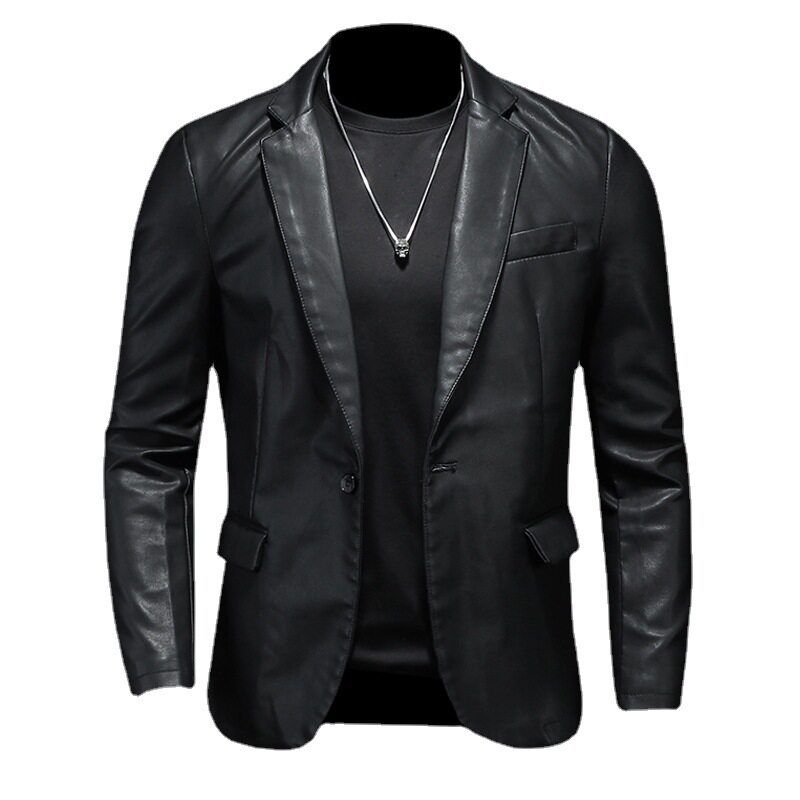 跨境外贸男士外套春秋款皮衣夹克男装PU皮机车服连帽皮衣PY611P68,男装夹克,星座1410（原1902A）