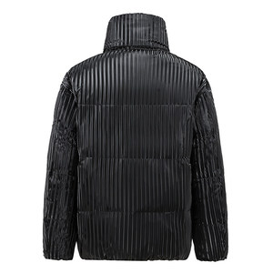 男女情侣男士冬白鸭绒保暖羽绒男外套短款立领男羽绒服 YR1377P60图片