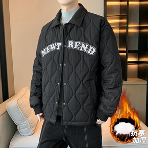 秋冬男女同款面包服棉袄中性情侣户外棉衣翻领羽绒棉服 MY781P65图片