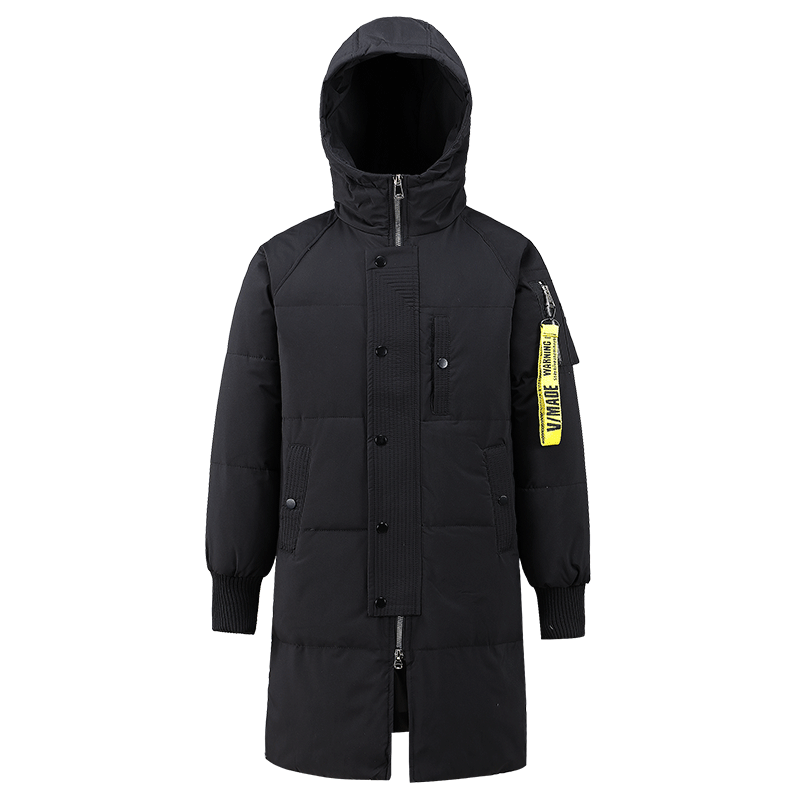 中长款羽绒服男2026新款加厚保暖连帽上衣潮情侣装男士YR1616P80,男装羽绒服,星座1410（原1902A）