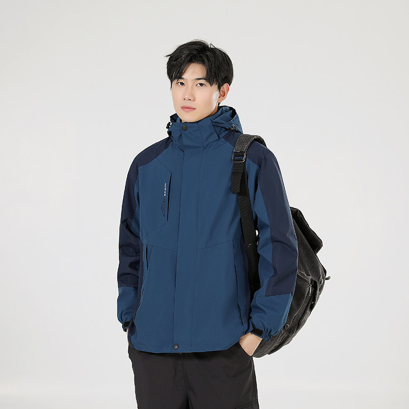 秋冬男女款夹克户外三合一冲锋衣可拆卸两件套登山服CF8898SP95,男装夹克,星座1410（原1902A）