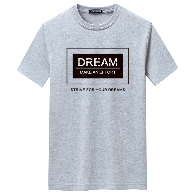 夏季男士短袖t恤青春宽松CVC60%棉新款男装DT3693-DREAM,男装T恤,星座1410（原1902A）