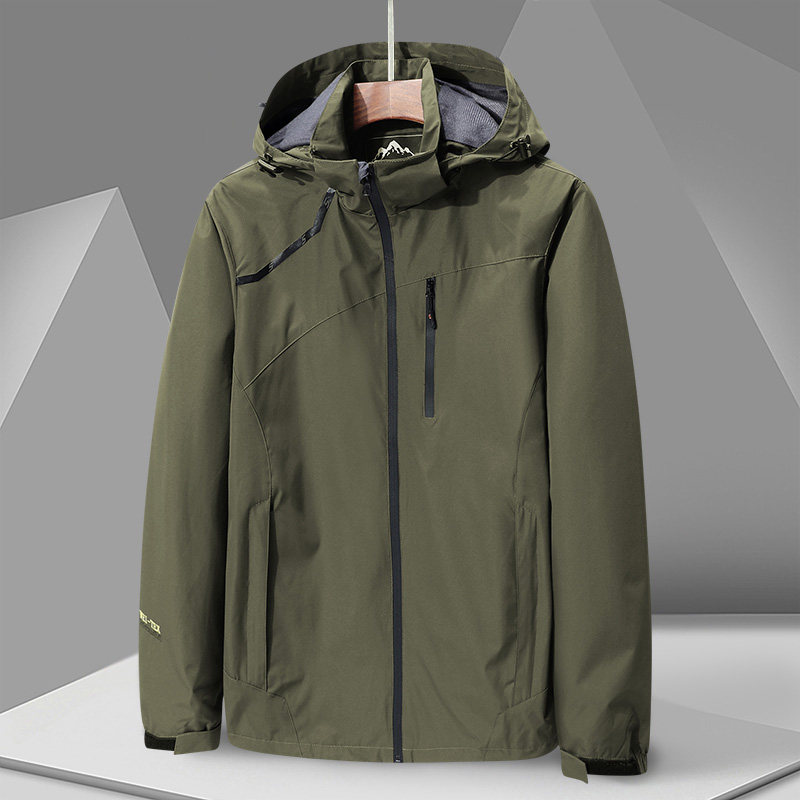 春秋季薄男式户外夹克防风防水情侣冲锋衣女登山服外套CF1899P42,男装夹克,星座1410（原1902A）
