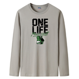 秋新款韩版潮男士纯棉圆领长袖男式码号标CT6943-ONELIFE-P18，男装卫衣，星座1410（原1902A）