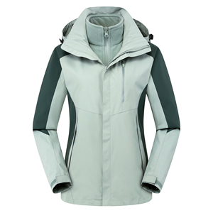 冲锋衣潮牌三合一情侣登山服防风防水户外运动休闲外套CF909P130图片