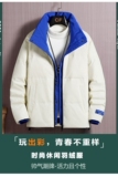 2022青少年假两件立领男士主推款羽绒服户外防寒服YR2118P95，男装羽绒服，星座1410（原1902A）