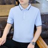 男士POLO衫春夏季潮流纯色简约公版上衣商务短袖T恤衫PL3381P25，男装Polo衫，星座1410（原1902A）