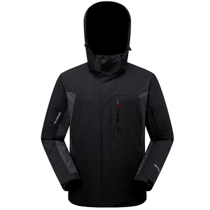 户外男女款冲锋衣三合一两件套户外夹克防水情侣登山服CF8001P95图片