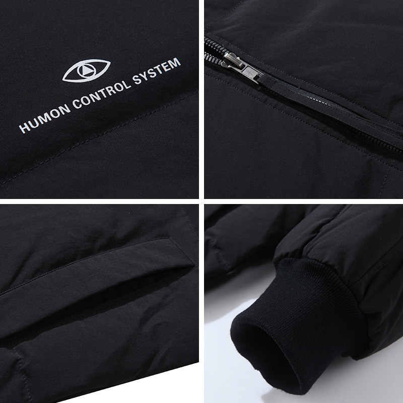 BLLZ白底平铺爆款羽绒服男士中长款工装韩版潮牌加厚外套930-P200,男装羽绒服,星座1410（原1902A）
