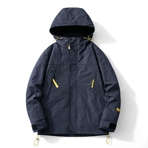 春秋户外运动冲锋衣男女情侣款防水防风滑雪登山服夹克 JK-T90P85图片