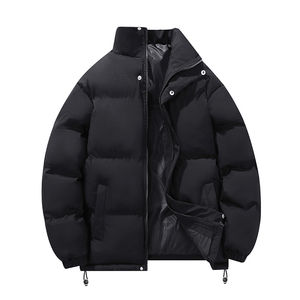 冬季情侣羽绒服男士加厚棉衣面包服ins纯色保暖棉服外套MY2266P52图片