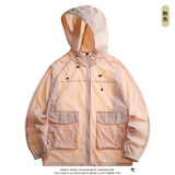 情侣款男女户外港风夏季冰感速干防晒服男皮肤衣钓鱼服F1719P40，男装防晒衣，星座1410（原1902A）
