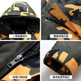 蓝低背景爆款羽绒服男短款工装男士韩版潮牌加厚外套YR211-P210，男装羽绒服，星座1410（原1902A）