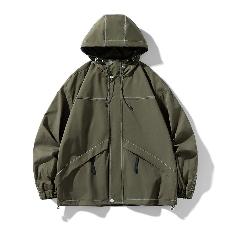 春秋户外工装风冲锋衣外套男女同款山系户外休闲夹克男JK7908P60,男装夹克,星座1410（原1902A）