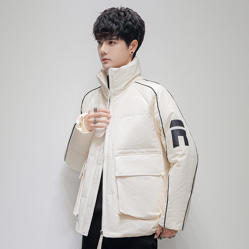 冬季90%绒情侣羽绒服短款加厚oversized宽松潮流外套YR2212P150