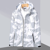 秋冬男女款夹克户外三合一冲锋衣可拆卸两件套登山服CF6200P100，男装夹克，星座1410（原1902A）