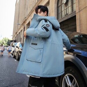 2021新款男士中长款羽绒服冬装外套男加厚羽绒服BLLZ-2020-P190图片