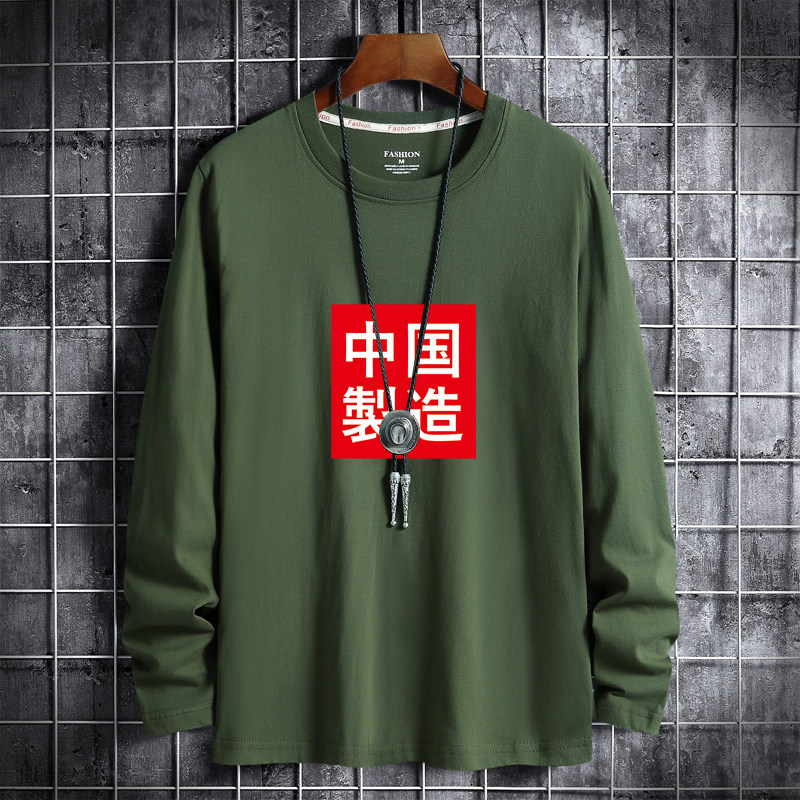 20春新款韩版潮男士纯棉圆领长袖T恤男式大码CT6054-中国制造-P18,男装T恤,星座1410（原1902A）