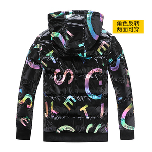 秋冬棉衣男式面包服棉袄男女同款学生情侣户外棉服外套 MY2131P95图片