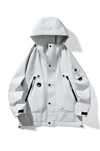 春秋户外运动冲锋衣男女情侣防水防风滑雪登山服夹克JK5990D P85图片
