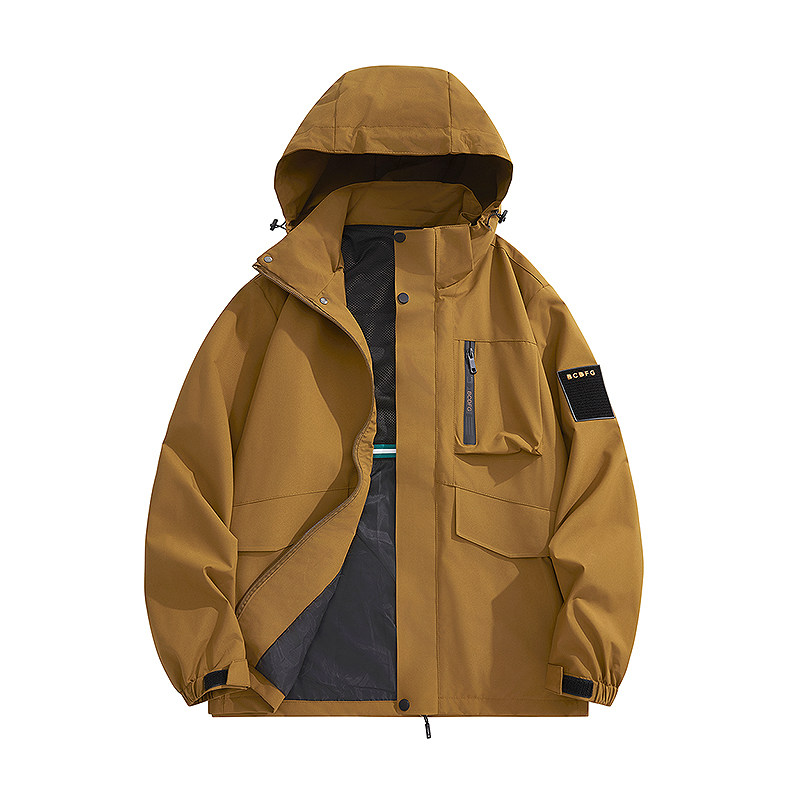 S-8XL薄防风防水冲锋衣男女大码夹克春秋户外情侣登山服JK6688P65,男装夹克,星座1410（原1902A）